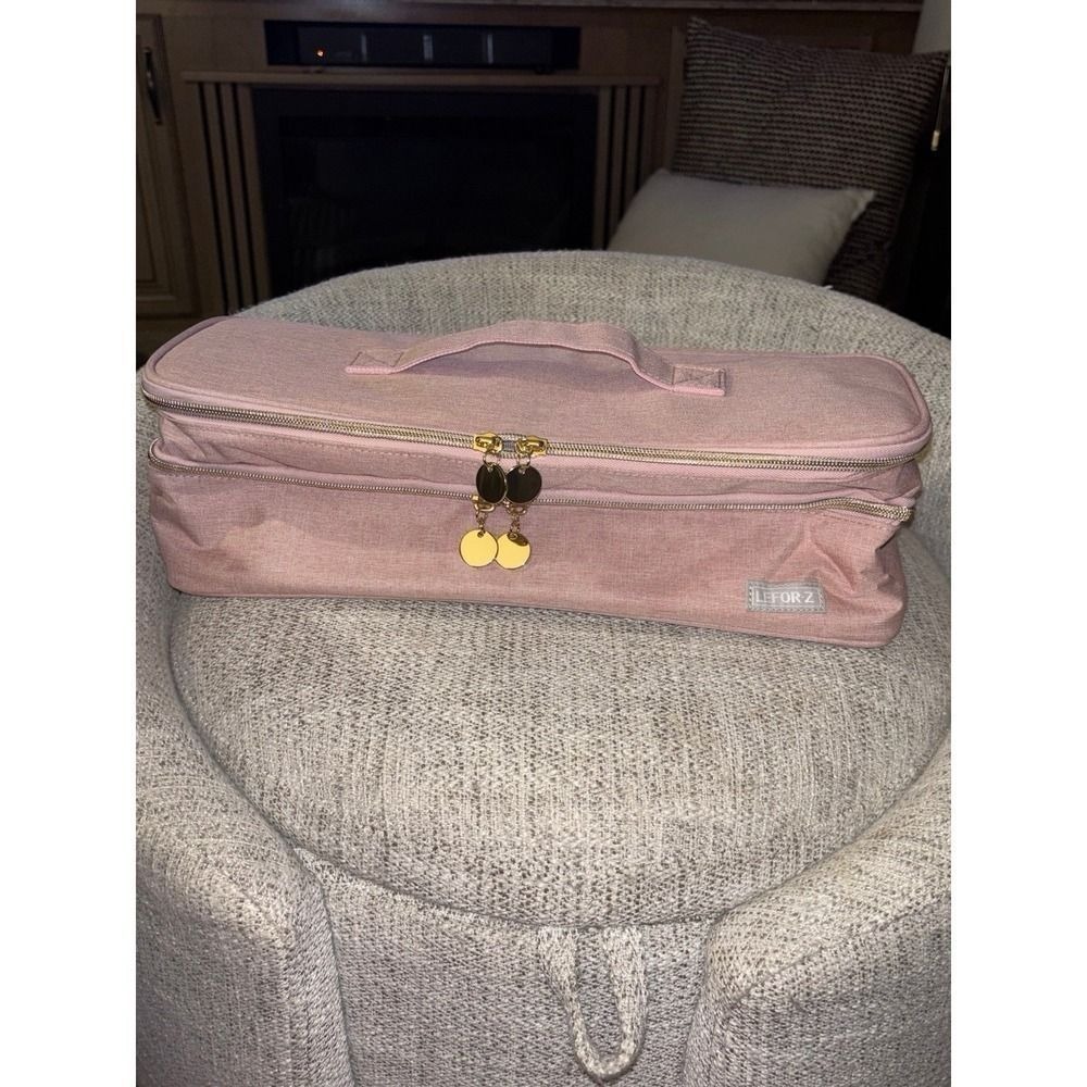 Lefor-z double-layer travel carrying case